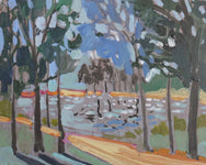 Landscape No. 7 - 8 x 10 Painting