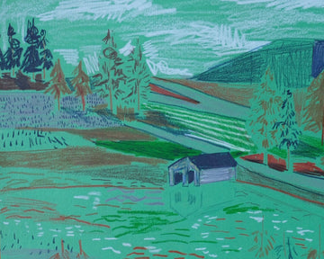 Landscape No. 7 - 8 x 10 Work on Paper