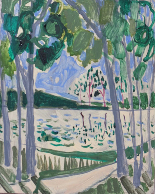 Landscape No. 20 - 8 x 10 Painting