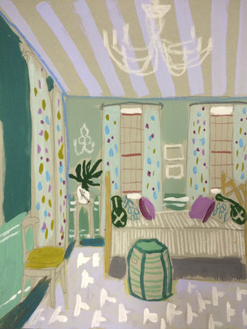 Interior Work on Paper #3