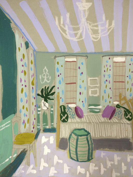Interior Work on Paper #3