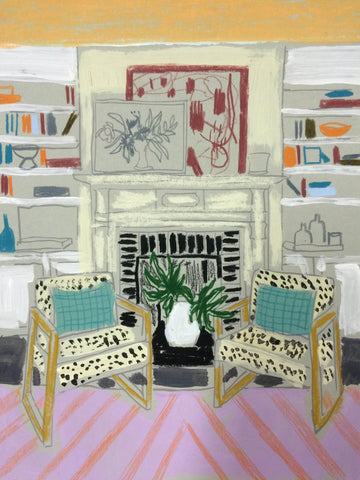 Interior Work on Paper #7
