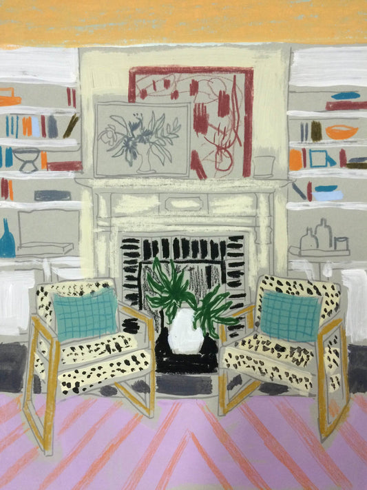 Interior Work on Paper #7