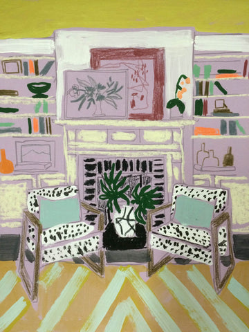 Interior Work on Paper #8