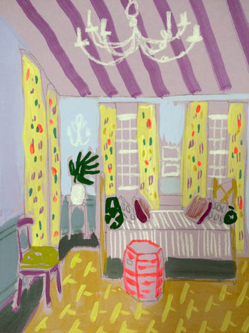 Interior Work on Paper #9