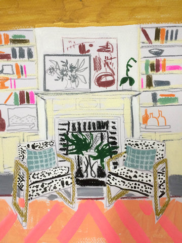 Interior Work on Paper #11