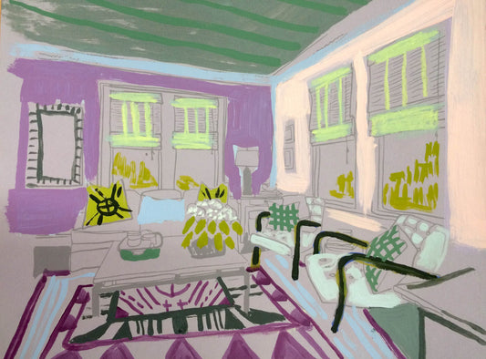 Interior Work on Paper #12