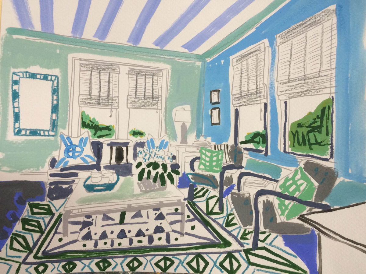 Interior Work on Paper #14
