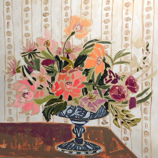 FLOWER FOR MARGARET - 36x36