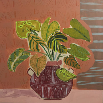 Elephant Ears for Erika - 24X24