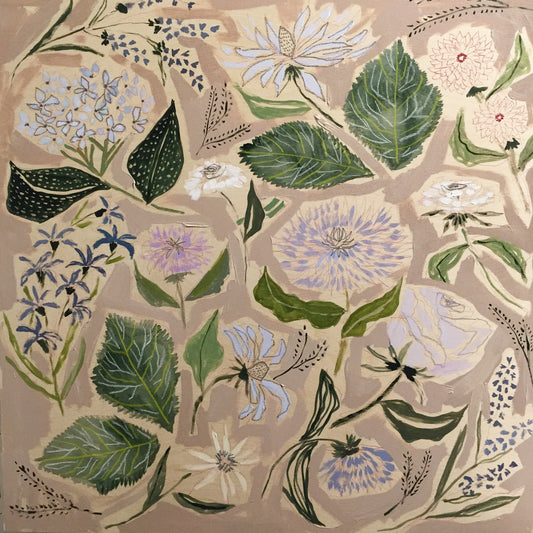 FLOWERS FOR JENNA - 30X30