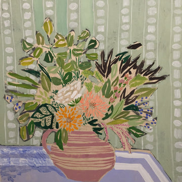 FLOWERS FOR OLIVIA - 36x36