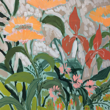 Flowers for Francis - 12x12