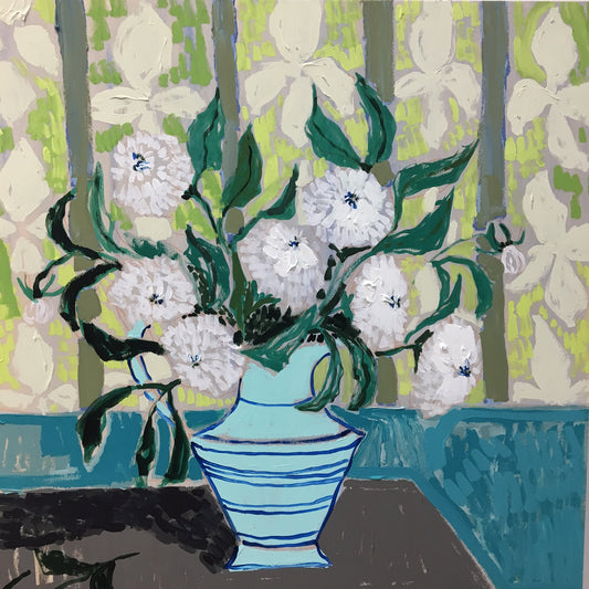 Flowers for Lela - 24x24