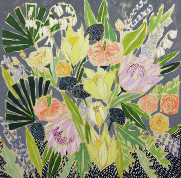 FLOWERS FOR FIONA - 48X48