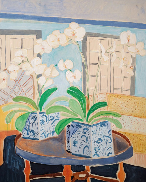 Potted Orchid No. 13 - 30 x 40