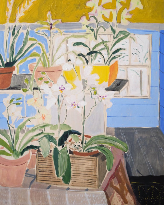 Potted Orchid No. 14 - 30 x 40