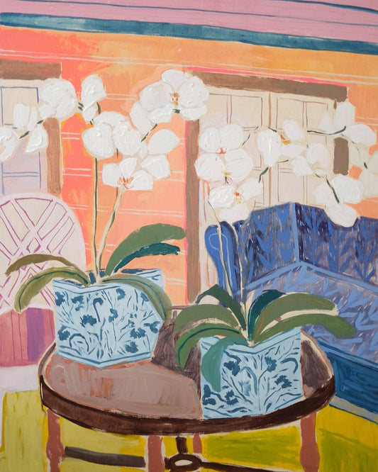 Potted Orchid No. 15 - 30 x 40