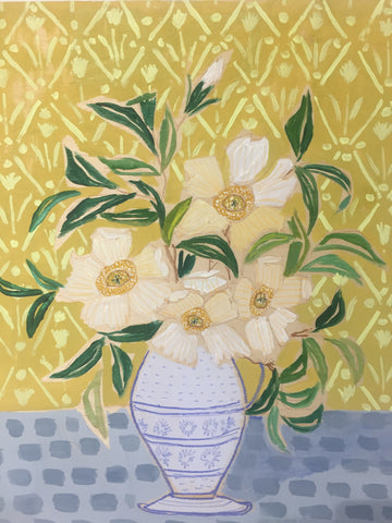 GEORGIA STATE FLOWER: FLOWERS FOR SAVANNAH - 20X24