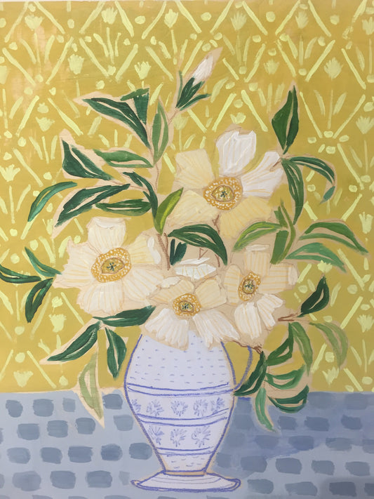 GEORGIA STATE FLOWER: FLOWERS FOR SAVANNAH - 20X24