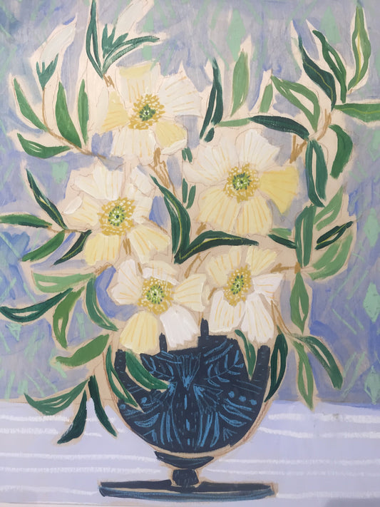 GEORGIA STATE FLOWER: FLOWERS FOR MACEY - 20X24