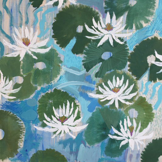 AQUATIC PLANTS NO.2 - 30X30"