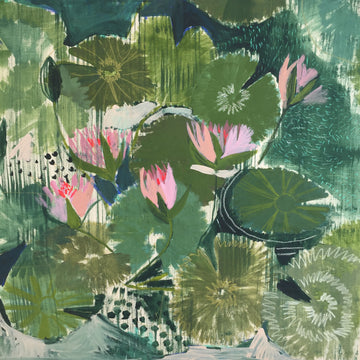 AQUATIC PLANTS NO.3 - 30X30"