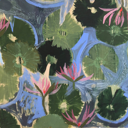 AQUATIC PLANTS NO.5 - 30X30"