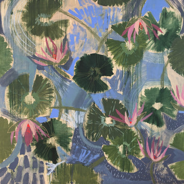 AQUATIC PLANTS NO.22 - 36X36"