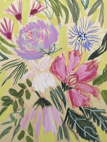 FLOWERS FOR RUTH - 9x12