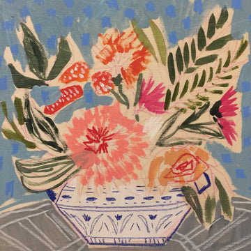 FLOWERS FOR FRANCES - 10x10