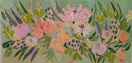 FLOWERS FOR ROSETTA - 24X48