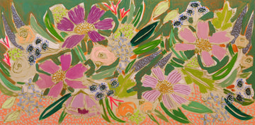 FLOWERS FOR CHARLIE - 24X48