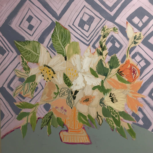 FLOWERS FOR ANNA - 24x24