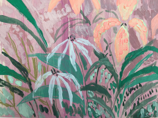 ADDY'S GARDEN - 9X12"