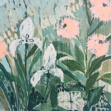 BECKY'S GARDEN - 14X14"