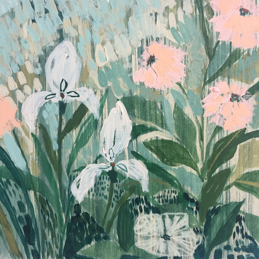 BECKY'S GARDEN - 14X14"
