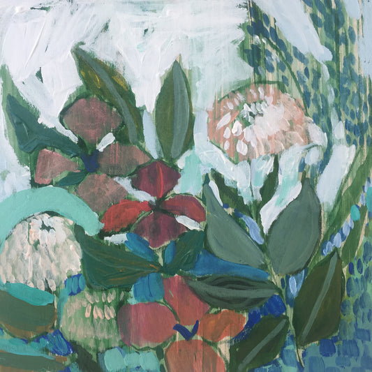 FLOWERS FOR AUDREY - 12X12