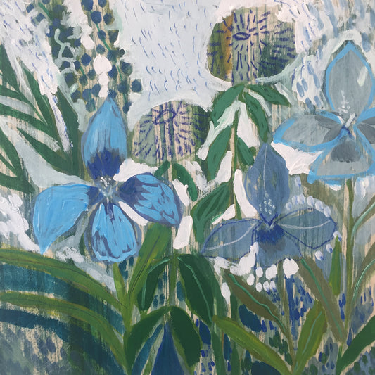 FLOWERS FOR TAYLOR - 14X14