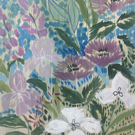 FLOWERS FOR LOTTIE - 13X13