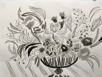 18X24 FLOWERS FOR CHARLOTTE