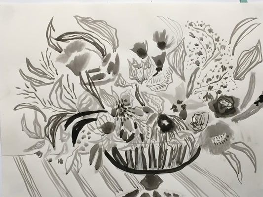 18X24 FLOWERS FOR CHARLOTTE