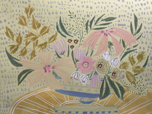 18X24 FLOWERS FOR LIBBA