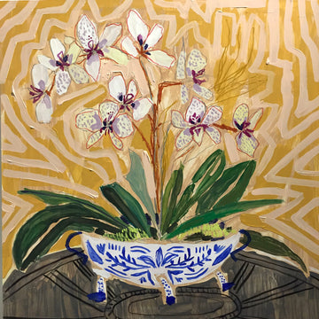 FLOWERS FOR WORTH - 24X24