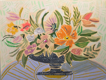 FLOWERS FOR MARGARET - 18x24