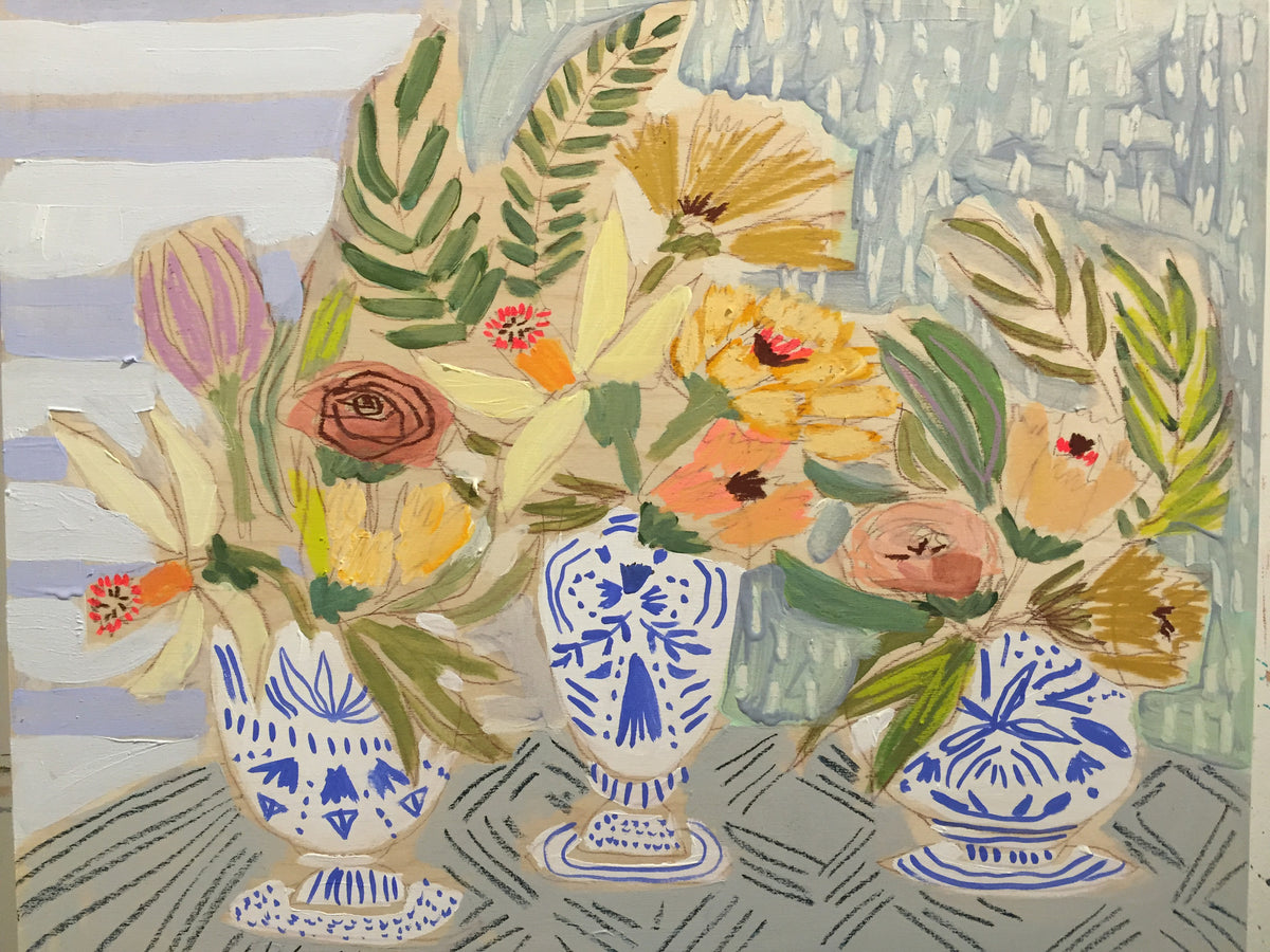 FLOWERS FOR DAY - 16X20