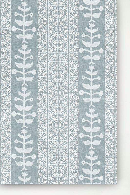 Isa - Stone Blue Wallpaper