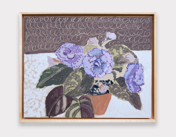 African Violet No. 4 - 11 x 14"