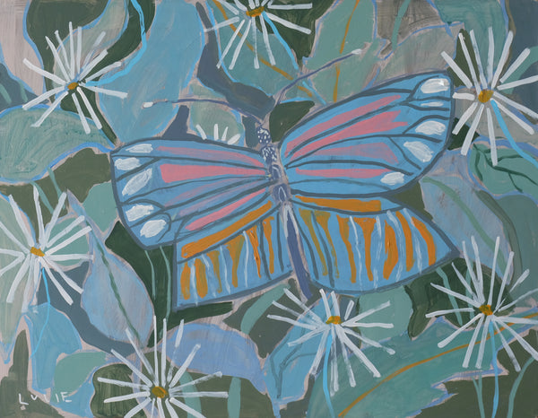 Nancy the Butterfly - 18 x 24