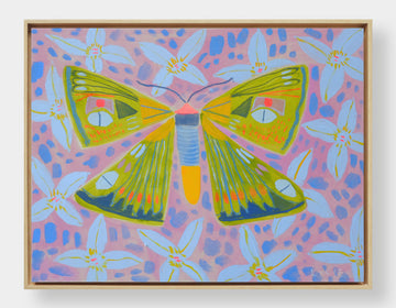 Sarah the Butterfly - 18 x 24